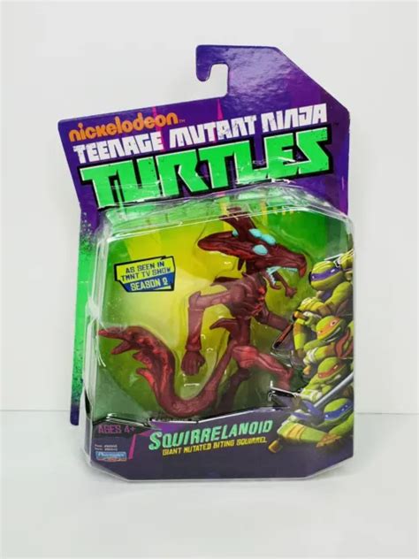 Playmates Tmnt 2012 Nickelodeon Teenage Mutant Ninja Turtles Squirrelanoid New 22 99 Picclick