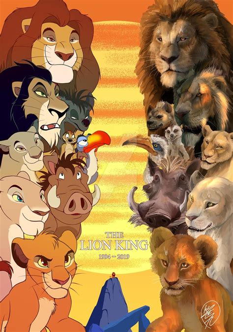 Lionking 1994 2019 By Sasamaru Lion On Deviantart Lion King Drawings