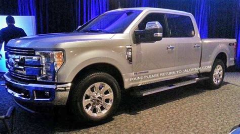 A Sneak Peek At The Aluminum 2017 Ford Super Duty Ford