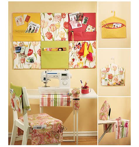 But these craft storage ideas and craft organizer projects will most definitely help you get your craft supplies under control. Butterick 5767 Sewing Room Organizers