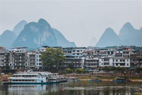 Yangshuo China May 26 2018 Scenic Landscape At Yangshuo County Of