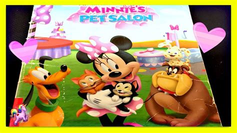 Disney Minnie Mouse Minnies Pet Salon Read Aloud Storybook For