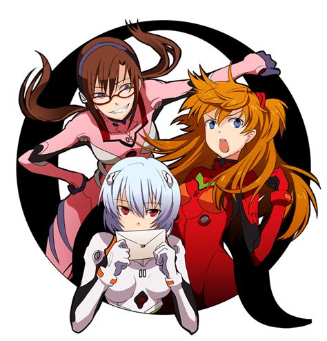 Souryuu Asuka Langley Ayanami Rei And Makinami Mari Illustrious Neon Genesis Evangelion And 2