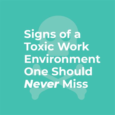 Signs Of A Toxic Work Environment One Should Never Miss