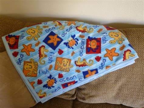 Clearwater Cottage Easy To Sew Fleece Baby Blanket