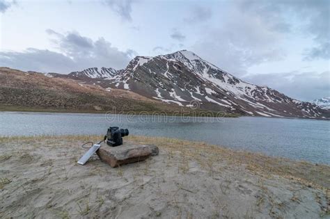 Taking Time Lapse Mountains Landscape Of Lahul And Spiti Himachal