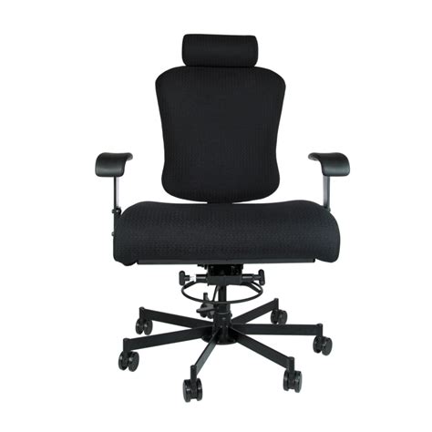 Rated black antimicrobial vinyl bariatric medical reception chair. Ergonomic Bariatric Big & Tall Task Chair | 24 Hour Use ...