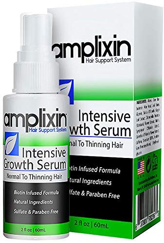 Amplixin Intensive Biotin Hair Growth Serum Hair Loss Prevention