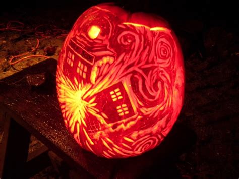 Fantastic Exploding Tardis Pumpkin Global Geek News