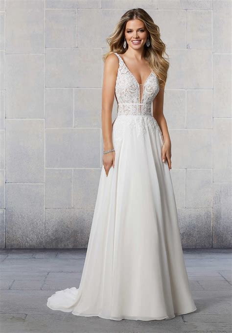 Mori Lee A Line Wedding Dresses And Gowns Thebrideschoiceca