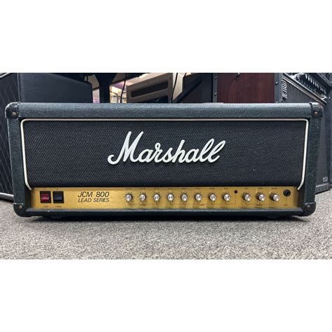 Marshall Jcm 800 Lead Series 2210 100w Head Wcover Pre Owned