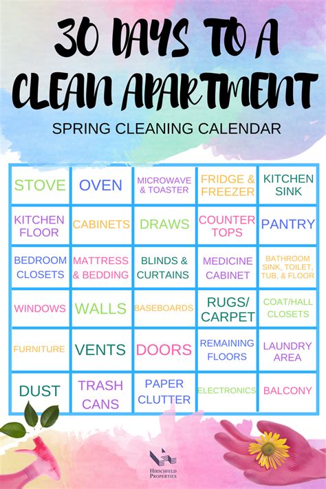 Preparing To Spring Clean Your Apartment 8 Quick Tips Hirschfeld