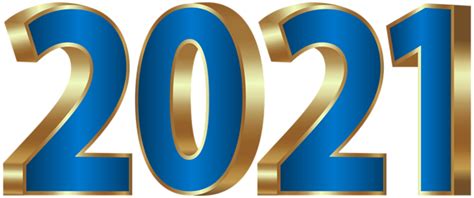 2021 Gold and Blue PNG Clipart Image | Gallery ...