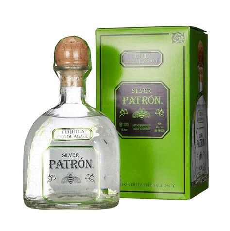 Expert24 Patrón Tequila Silver 40 Vol 1 Liter In Geschenkbox Für 49