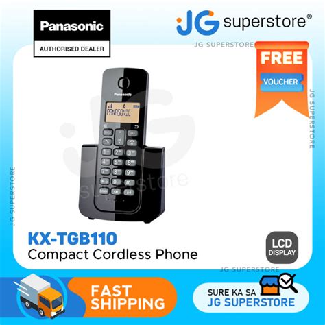 Panasonic Kx Tgb110 Wireless Cordless Telephone Landline With Backlight