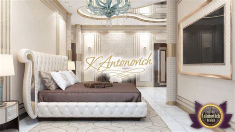For example, you can start from the door. Modern elite exclusive design master bedroom