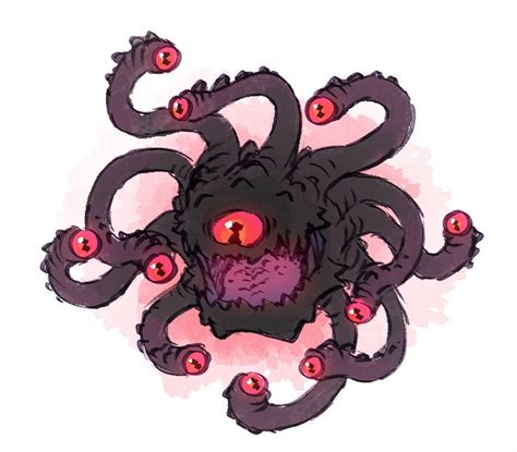 Dnd Beholder Character Design Dnd Dragons Artwork