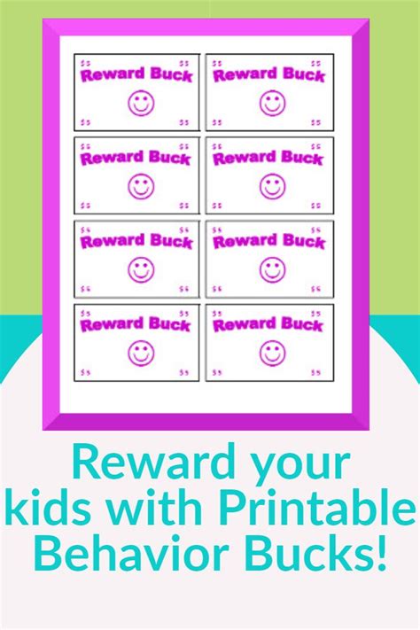 Printable Reward Bucks Template Printable Templates