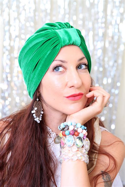 Velvet Turban Hat Womens Fashion Headwrap In Raspberry Etsy