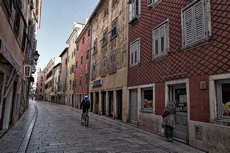 quiet street in rovinj croatia photograph by stuart litoff