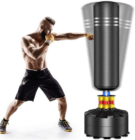 Dprodo Punching Bag Heavy Boxing Bag With Suction Cup Base