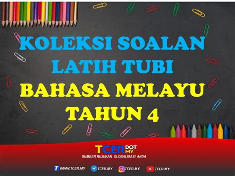 Soalan bahasa arab tahun 4. KOLEKSI SOALAN LATIH TUBI BAHASA MELAYU TAHUN 4 - TCER.MY