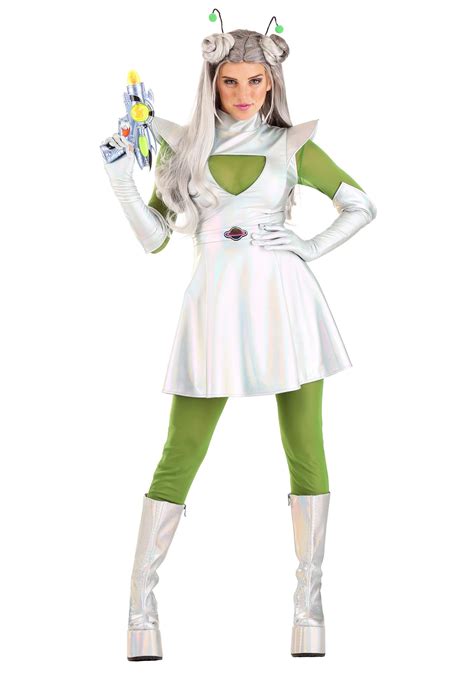 Outer Space Womens Alien Costume