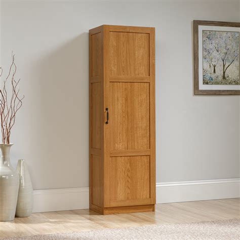 Sauder Miscellaneous Storage Cabinet Highland Oak Finish