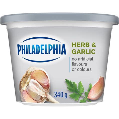 Philadelphia Herb And Garlic Cream Cheese Walmart Canada