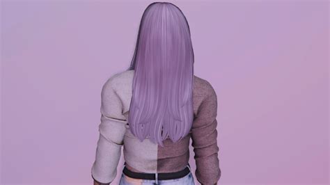 Long Hairstyle For Mp Female Gta 5 Mod