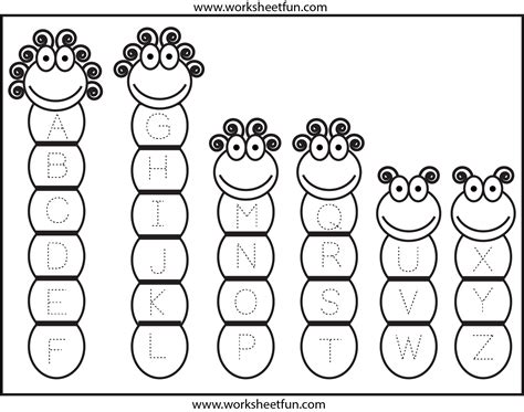 Capital A Tracing Worksheet