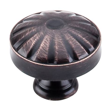Wellocks cabinet handles pulls oil rubbed bronze 2 pack, heavy duty curved drawer pulls bar 5 hole centers, cabinet hardware for kitchen cupboard door, bedroom dresser drawer (d006) 4.5 out of 5 stars. Top Knobs 1-1/4 Inch Length Dakota Hudson Cabinet Knob ...