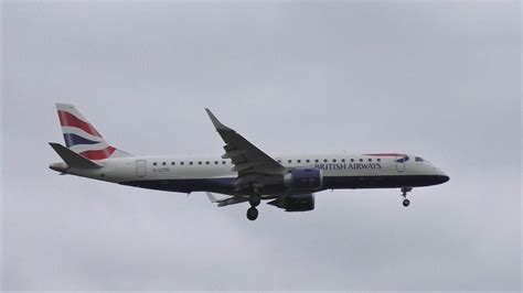 British Airways Cityflyer Embraer Erj 190 G Lcyo Landing At Berlin
