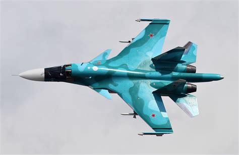 Russia Sukhoi Su 34 Fullback Is About To Get Even Deadlier The