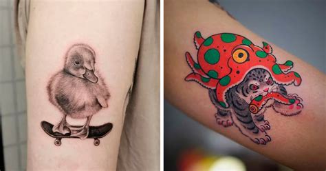 Sea Creatures Tattoo Ideas Photos