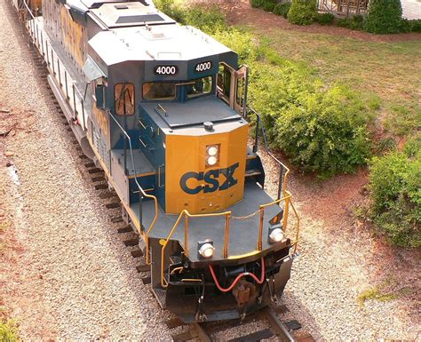 Sd40 3 Csx Old New Locomotive Wvnc Rails