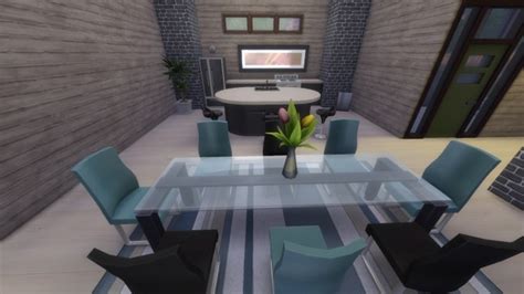 Modern Townhouse By Rayanstar Sims 4 Residential Lots