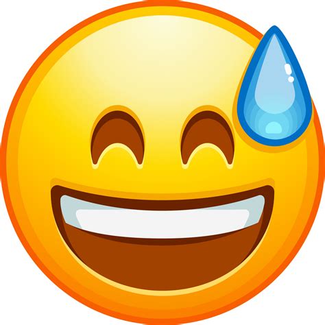 Big Set Of Yellow Emoji Funny Emoticons Faces With Facial Expressions