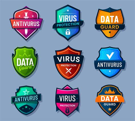 Shield Of Antivirus Data Guard Virus Protection 22231062 Vector Art