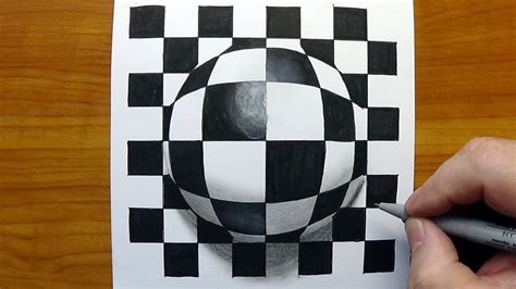 Op Art Pop Art Patterns On The Sphere A Mind Boggling Optical