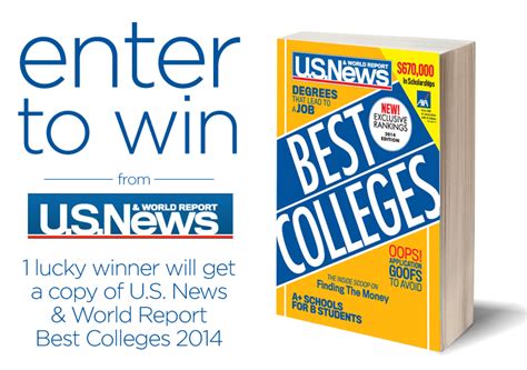 Freebie Friday — Us News And World Report “best Colleges 2014” Nextstepu