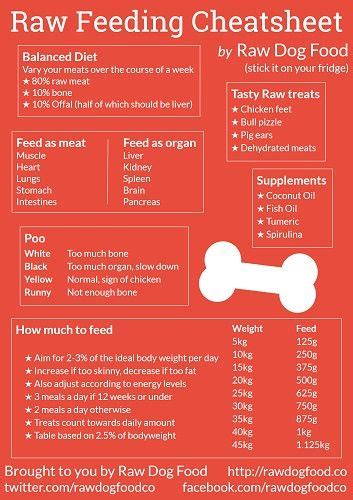 Yes, following a keto diet when you're vegan is difficult.but not impossible! Raw Feeding Cheatsheet | Raw dog food recipes, Raw dog ...