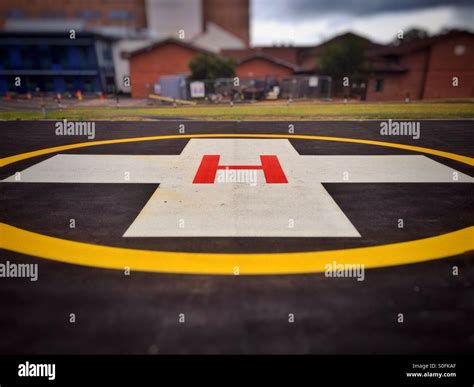 Helicopter Landing Pad Hi Res Stock Photography And Images Alamy