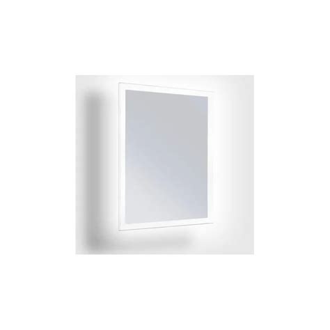 Asi 0640 0641 Frameless Plate Glass Mirror With Led Backlight Surface Mounted