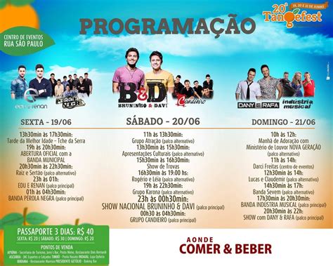 Weekend Descubra Os Melhores Eventos De Santa Catarina Restaurantes