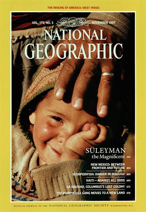 National Geographic Magazine Cover Photograph By James L