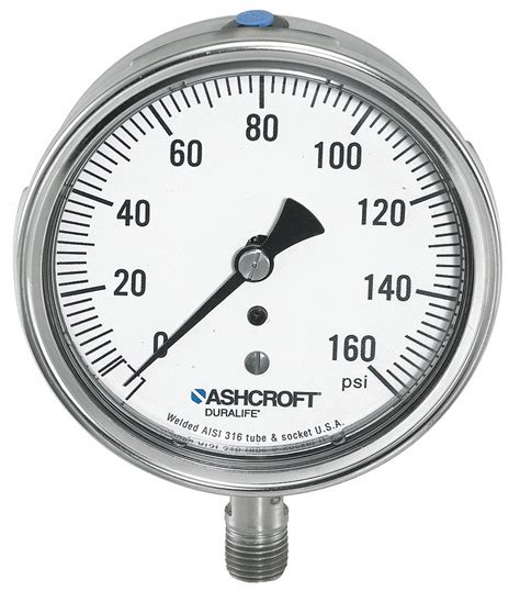 Ashcroft 351009sw02lv30 Ashcroft Ashcroft Compound Gauge 30 To 0 To