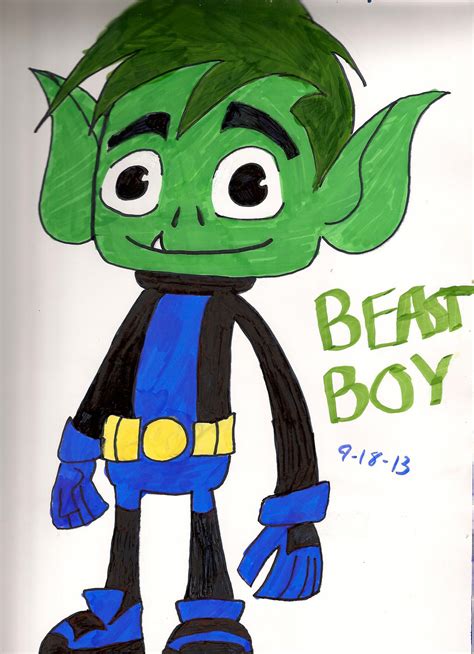 Teen Titans Go Beast Boy By Deviantjewgirl96 On Deviantart