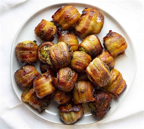 Bacon Wrapped Brussel Sprouts I Am Baker