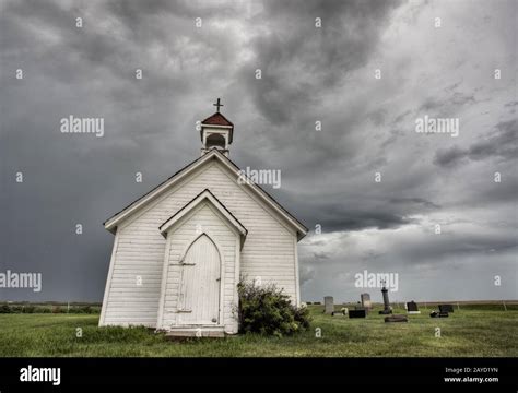 Old Country Church Stock Photo Alamy